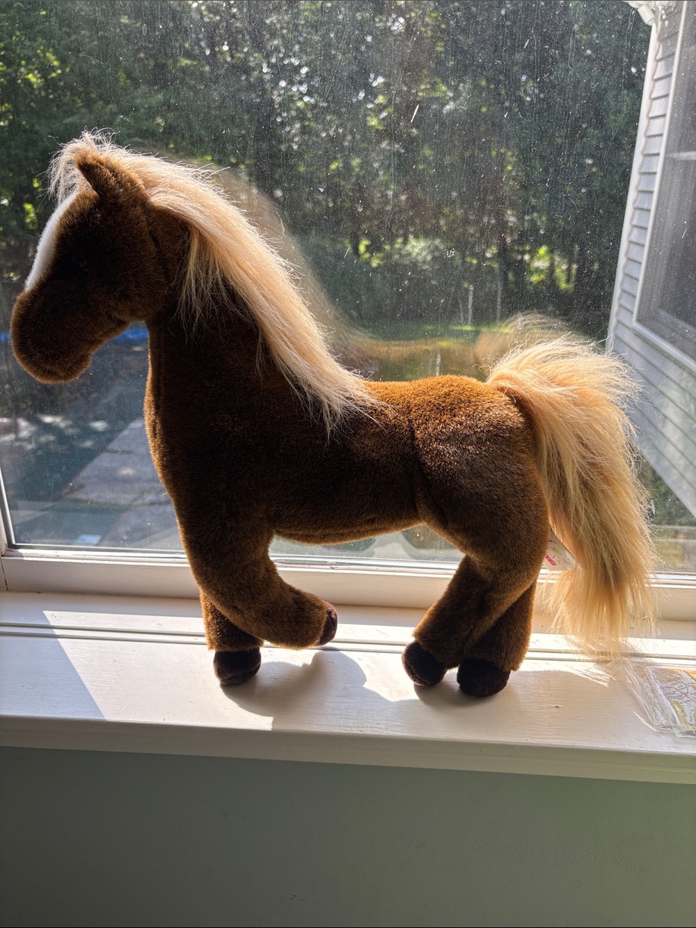 Douglas Cuddle Toys Plush Horse Realistic Retired NEW FAO Schwartz